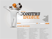 Tablet Screenshot of noticias.construindice.com