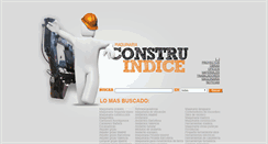 Desktop Screenshot of maquinaria.construindice.com